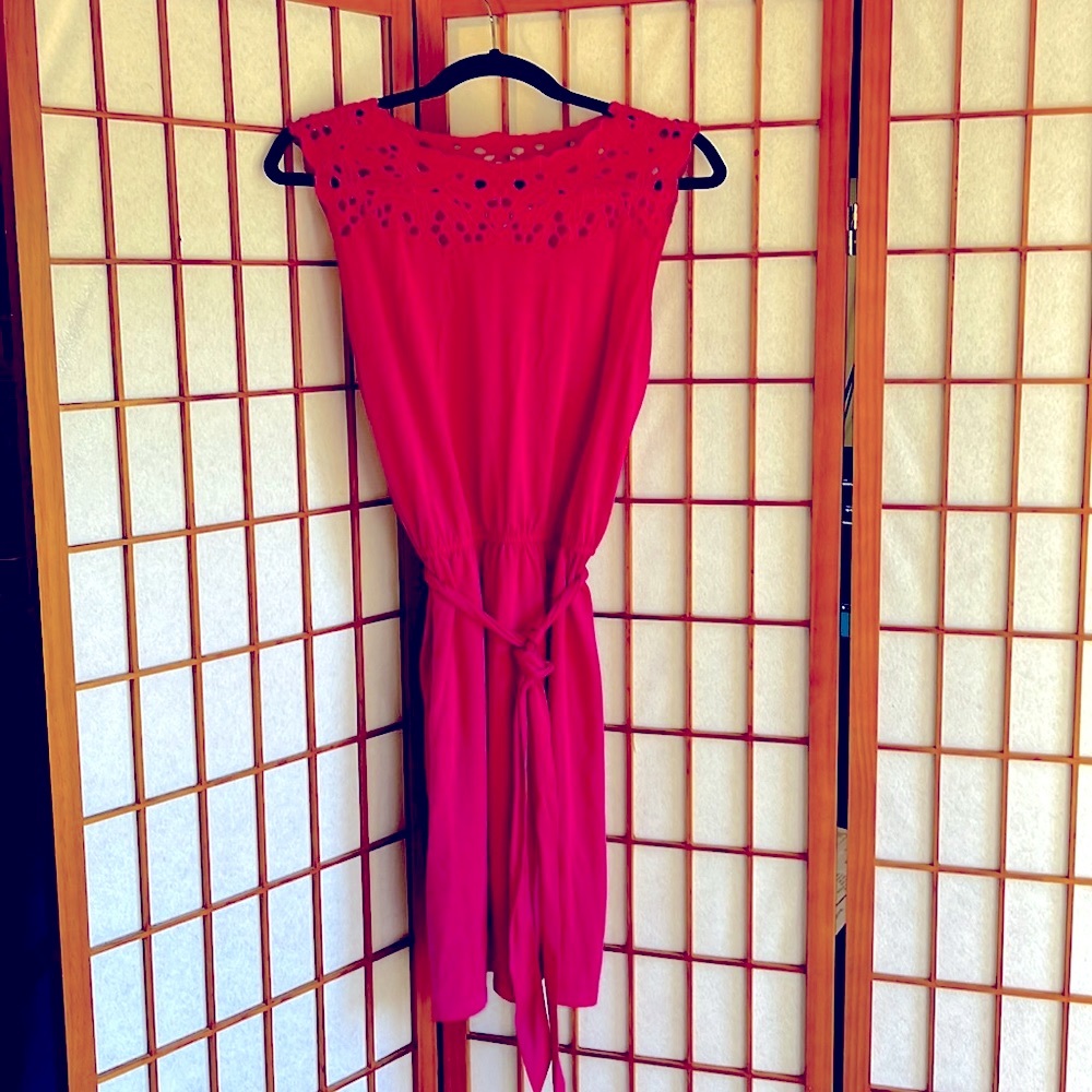 LOFT Spring Dress with Embroidered Detail (SP)